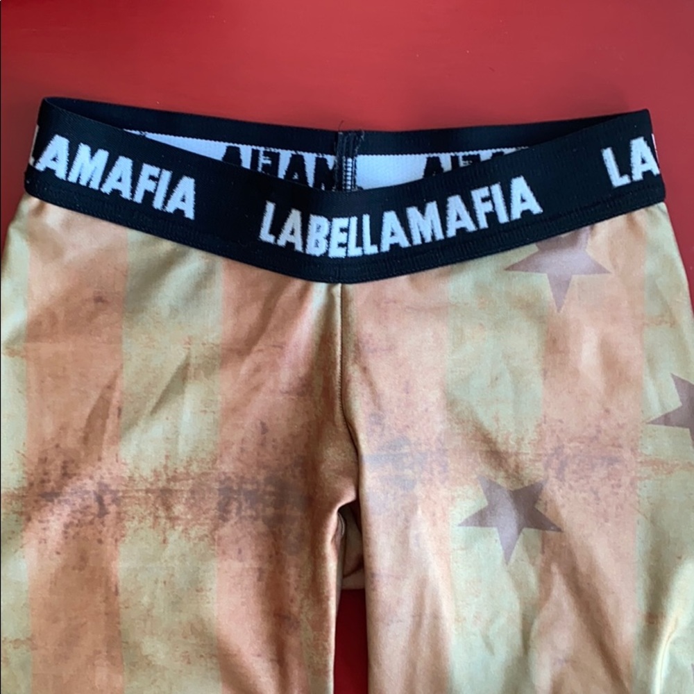 Labellamafia USA  legging with logo waist band - Picture 5 of 6